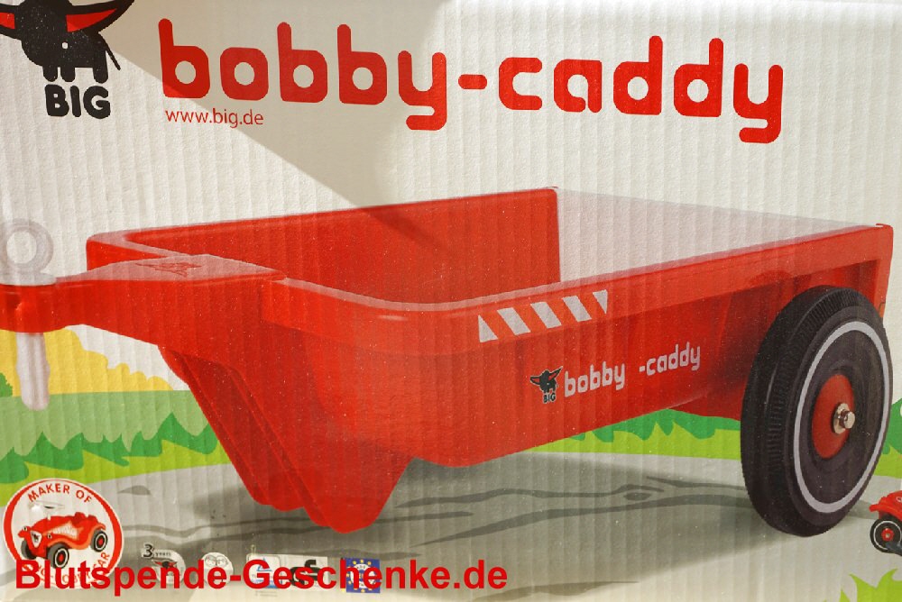 Blutspendegeschenk Bobby-Car-Caddy