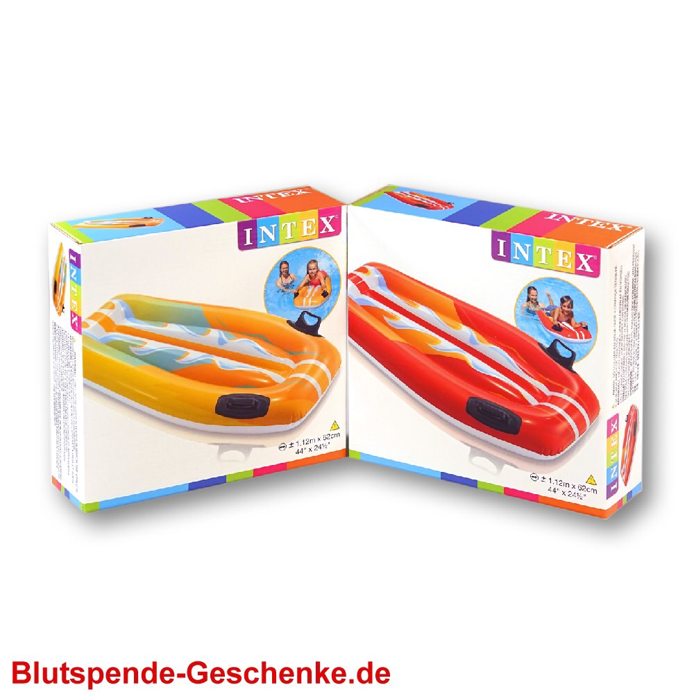 Blutspendegeschenk Schwimm-Bodyboards