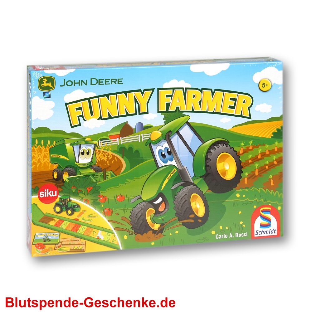 Blutspendegeschenk Farm-Spiel