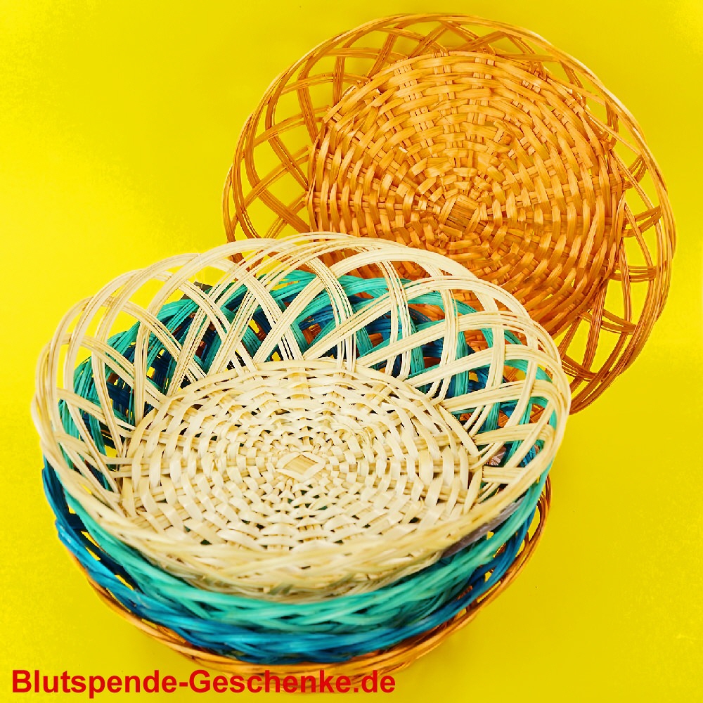 Blutspendegeschenk Brotkörbe