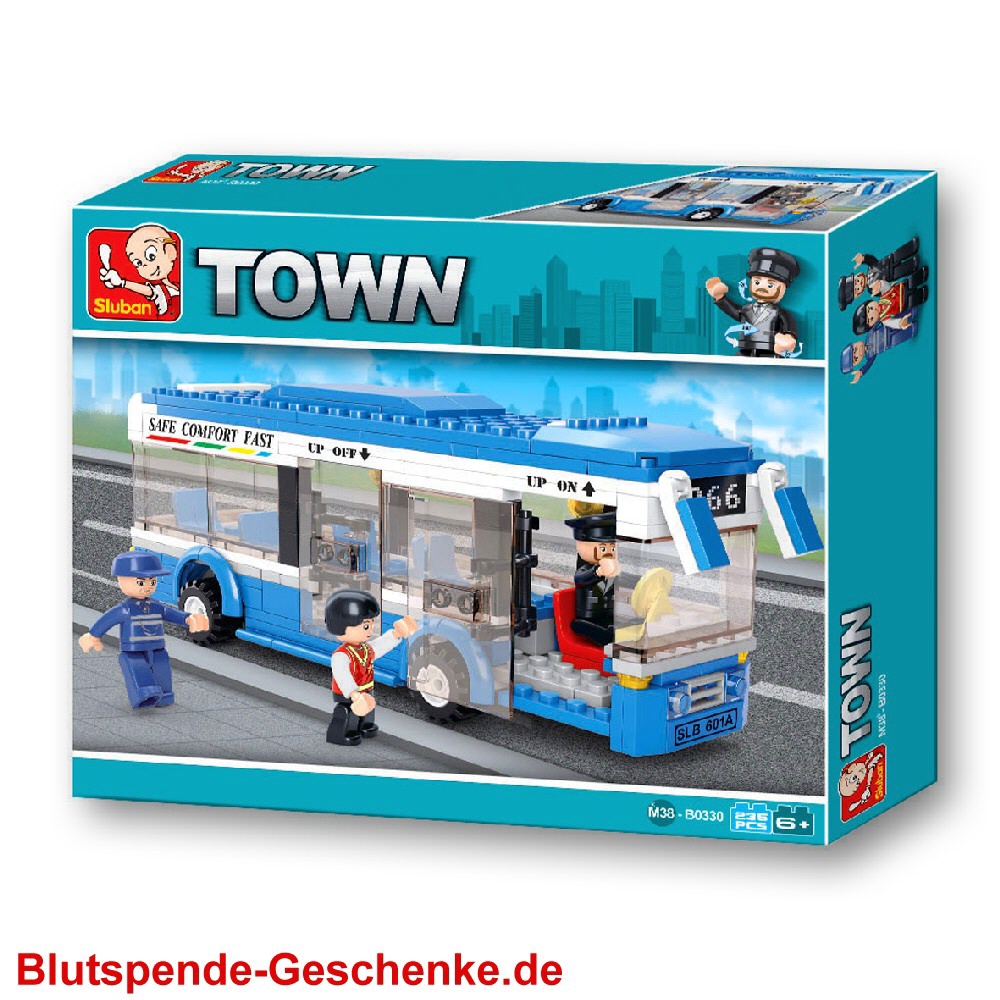 Blutspendegeschenk Bus