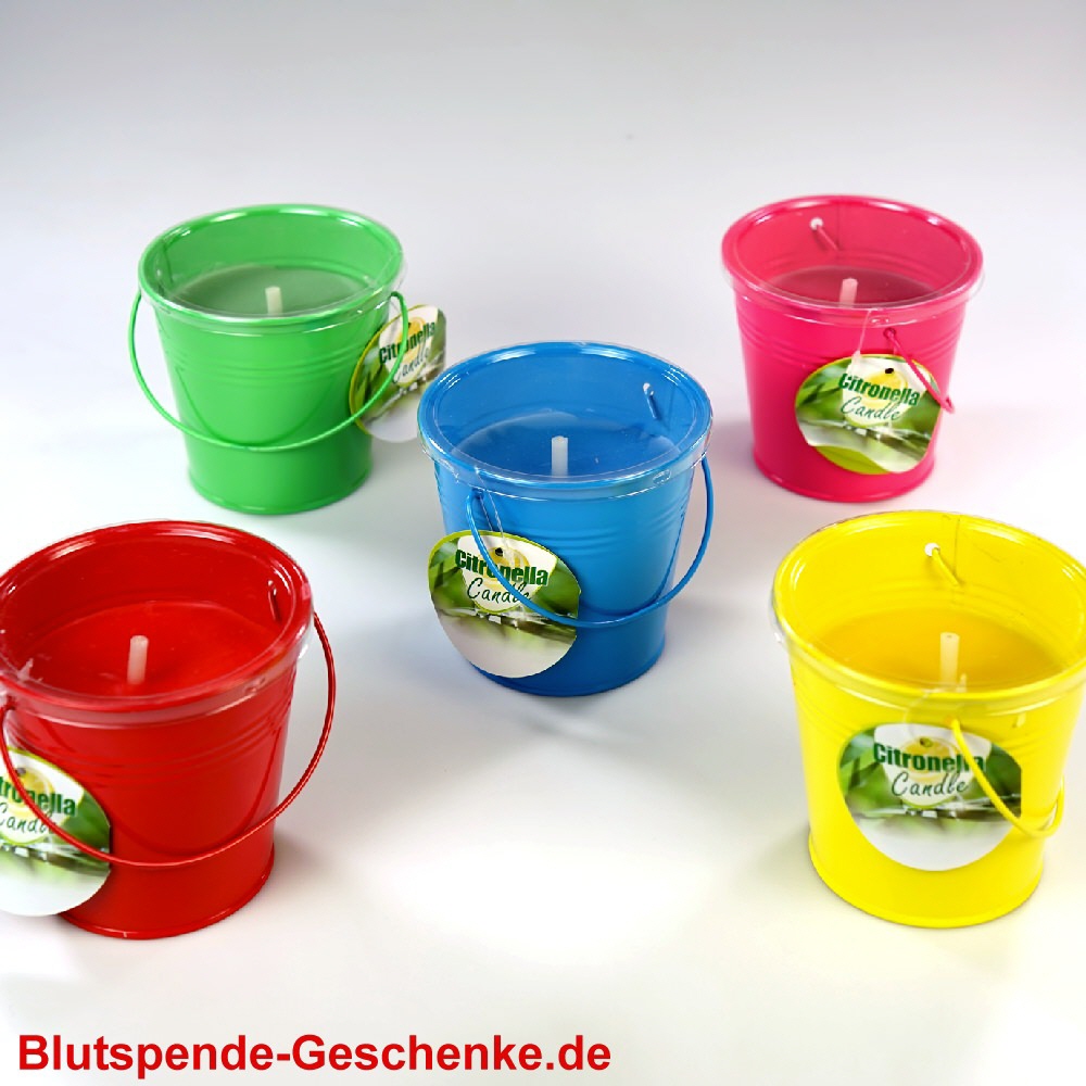 Blutspendegeschenk Citronella Duftkerzen