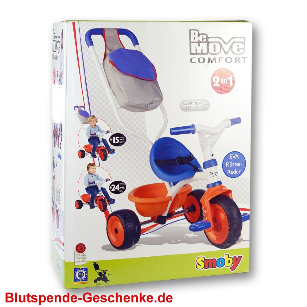 Blutspendegeschenk Dreirad
