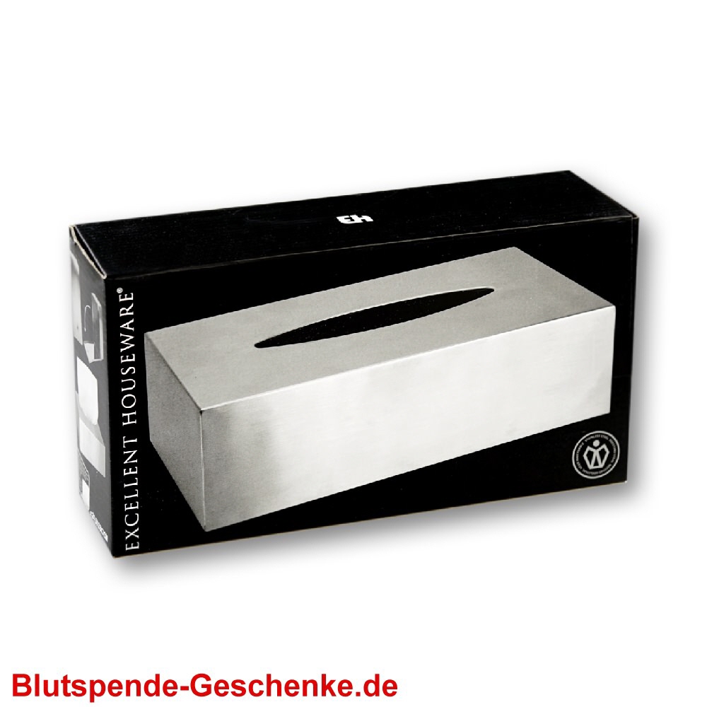Blutspendegeschenk Kosmetiktuch-Halter