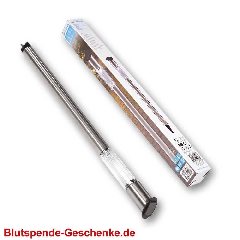 Blutspendegeschenk Solarleuchte LED