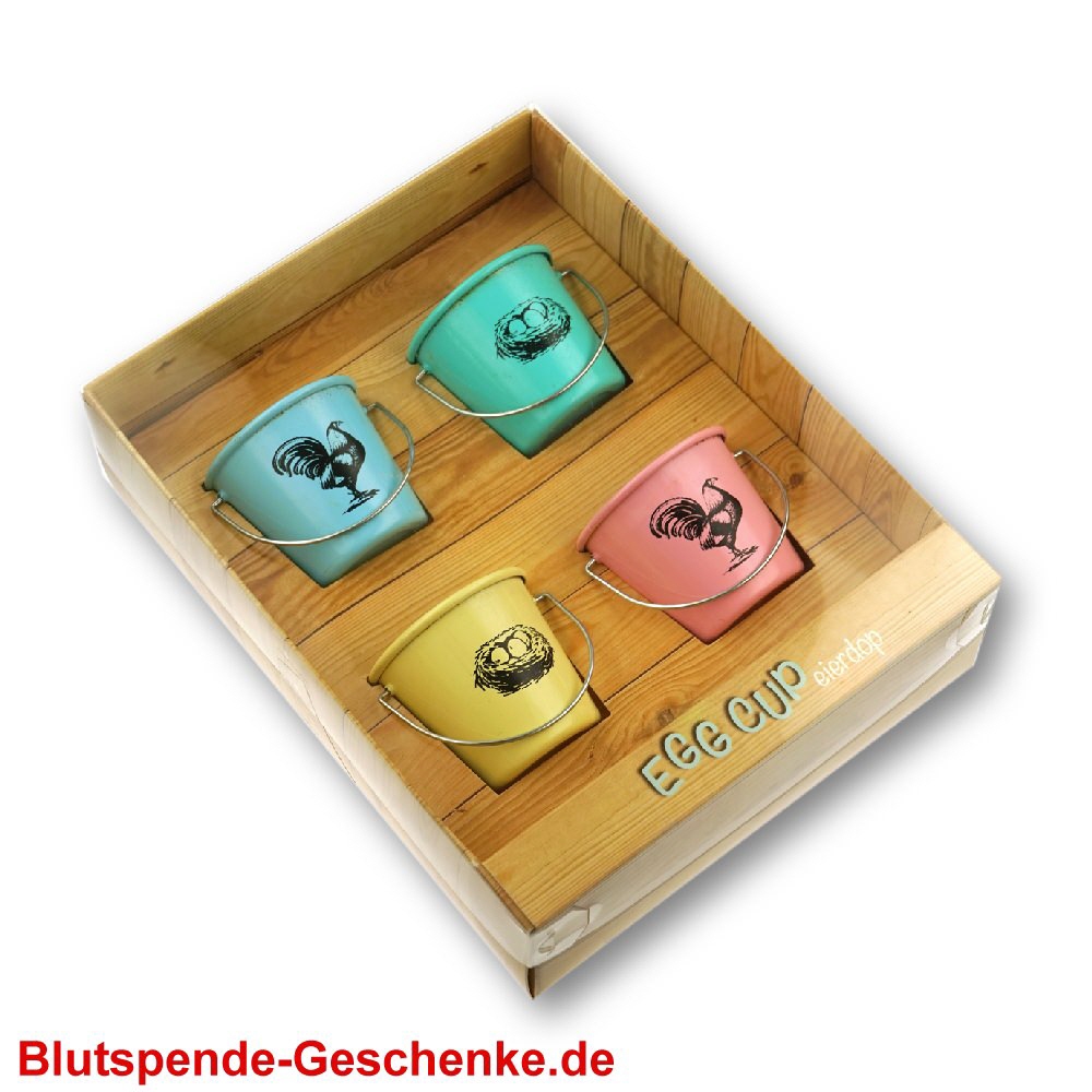 Blutspendegeschenk Eierbecher