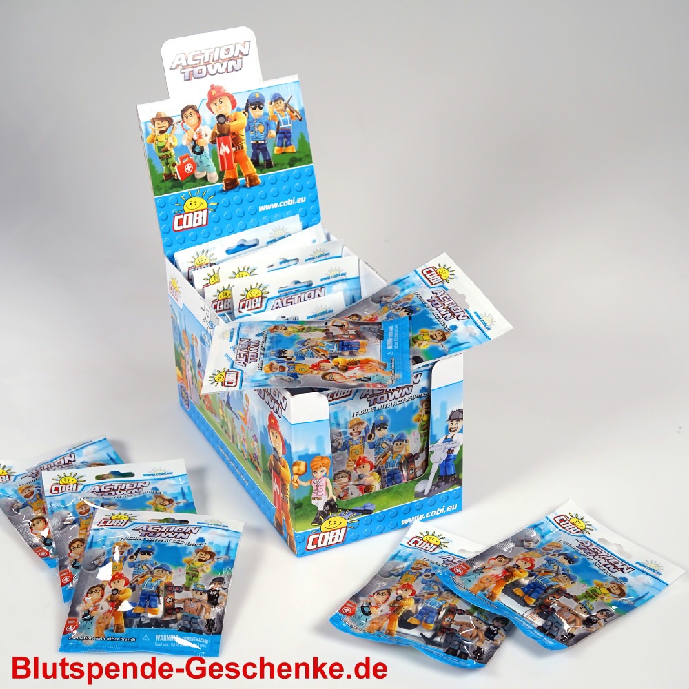 Blutspendegeschenk Einzelfigur Steckbausteine