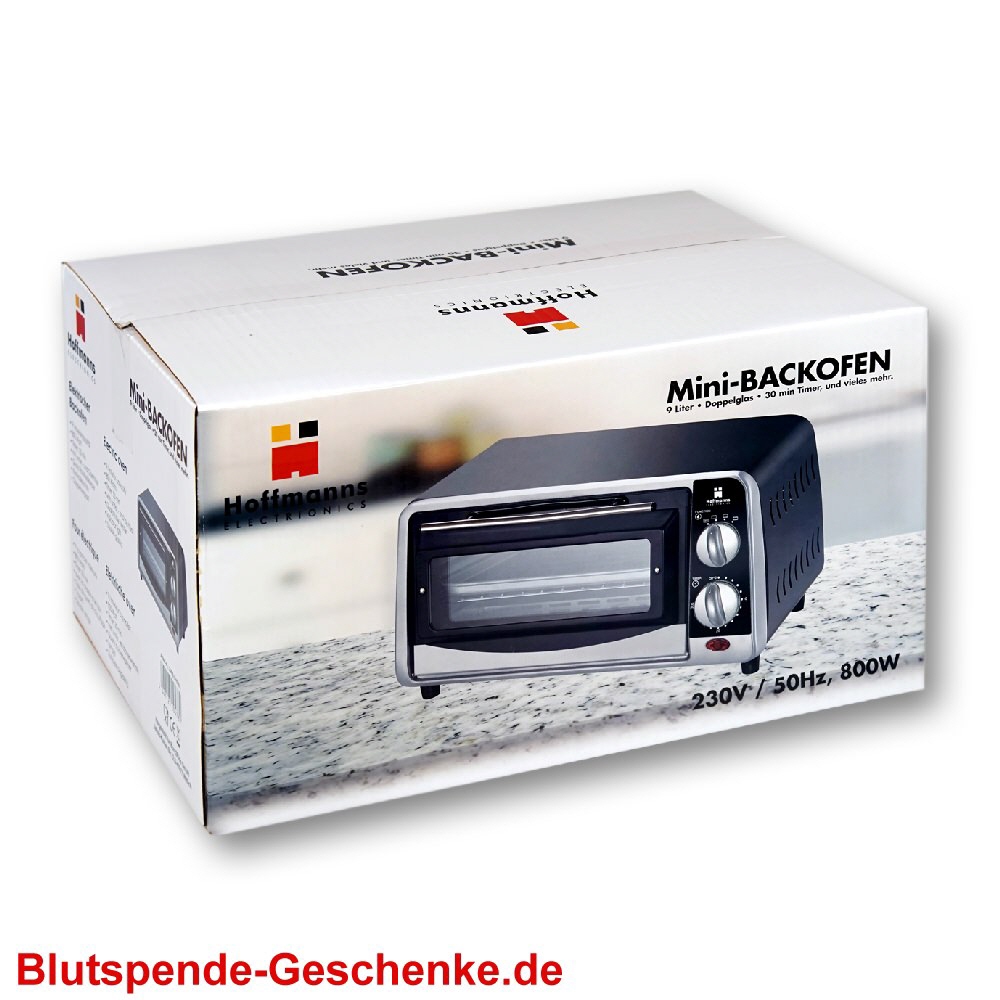 Blutspendegeschenk Elektro-Backofen