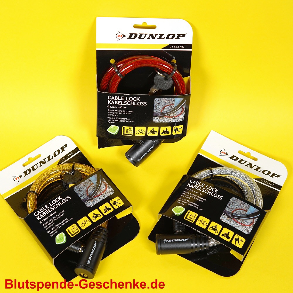 Blutspendegeschenk Fahrradschloss