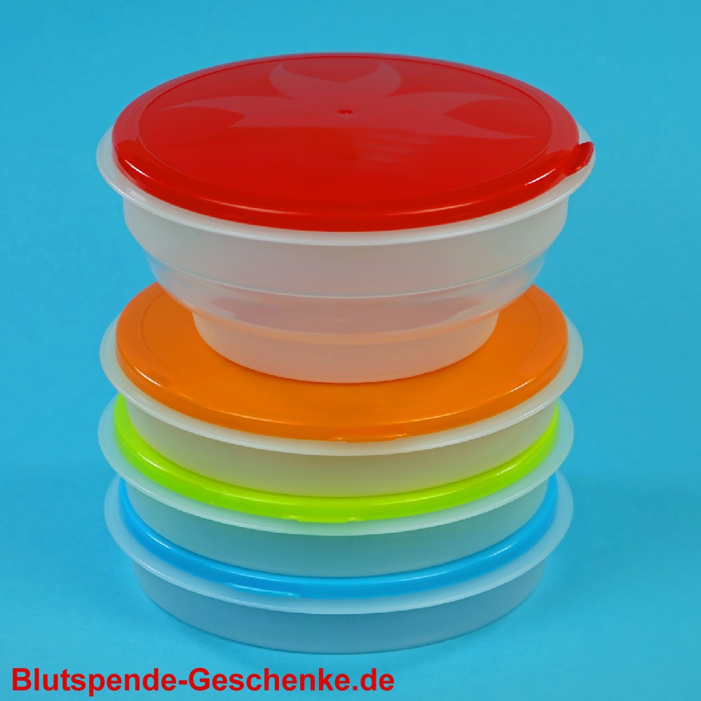 Blutspendegeschenk Falt-Schüsseln