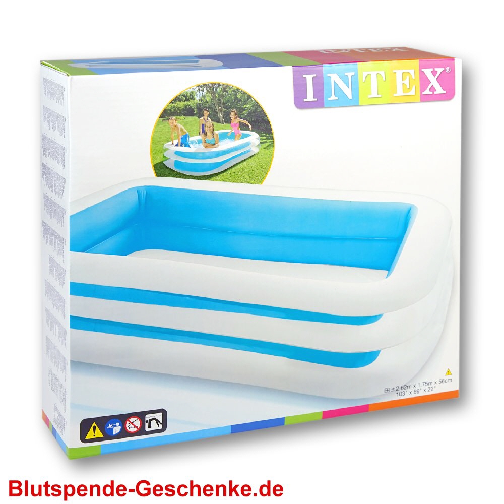 Blutspendegeschenk Familien-Planschbecken