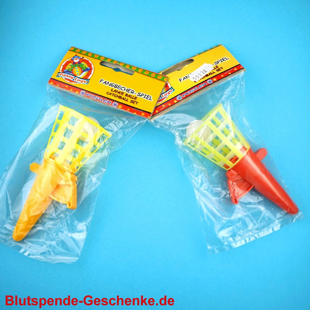 Blutspendegeschenk Fangbecher