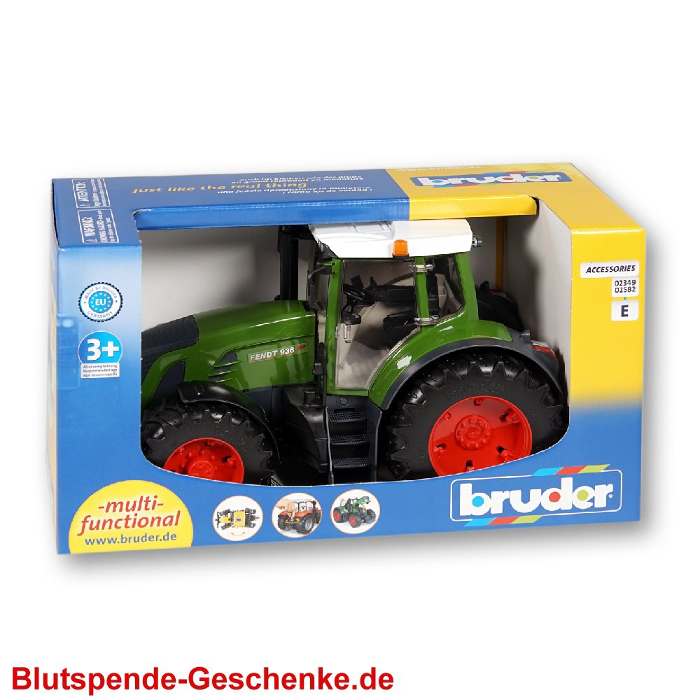 Blutspendegeschenk Fendt Traktor