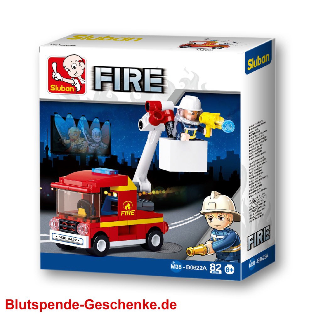 Blutspendegeschenk Feuerwehr klein