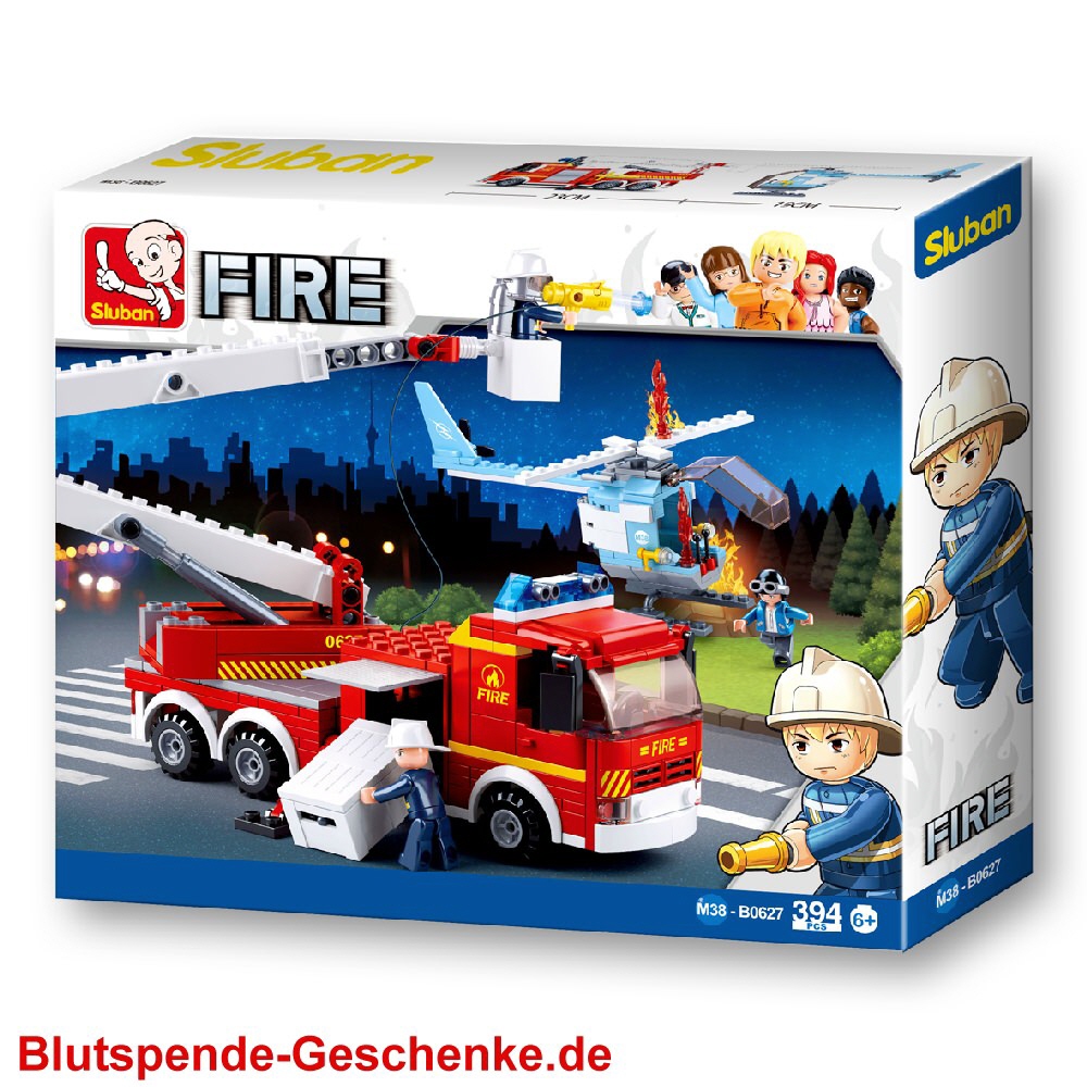 Blutspendegeschenk Feuerwehr-Löschzug