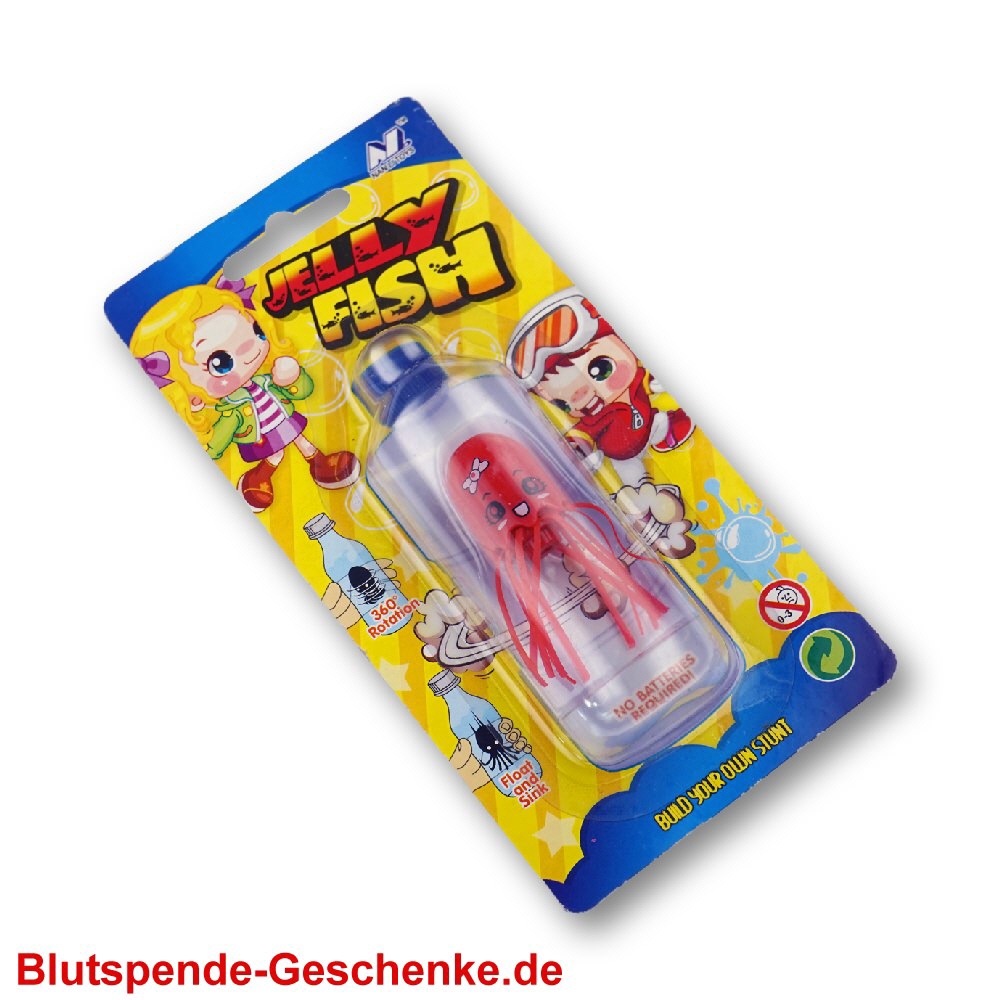 Blutspendegeschenk Flaschen Octopus