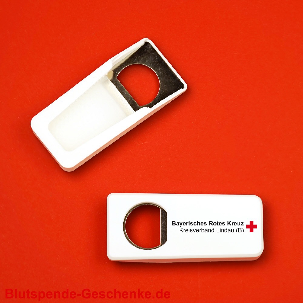 Blutspendegeschenk Flaschenöffner