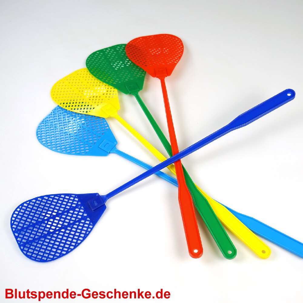 Blutspendegeschenk Fliegenklatsche