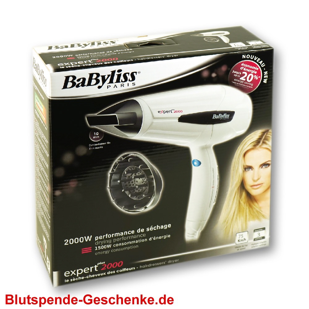 Blutspendegeschenk Haarföhn