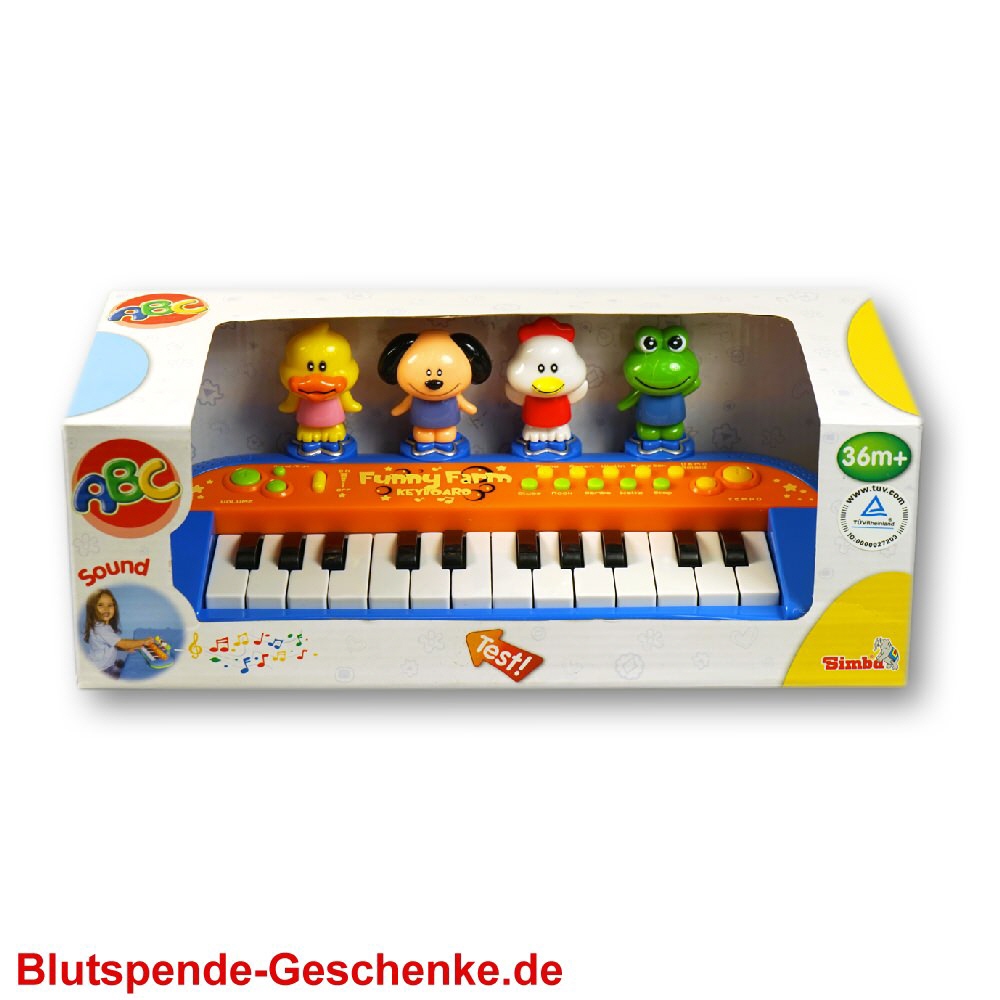 Blutspendegeschenk Funny-Keyboard