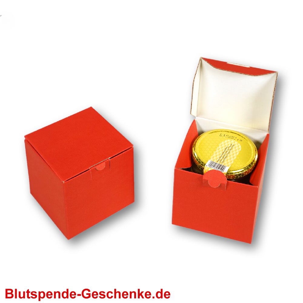 Blutspendegeschenk Geschenkset Honig