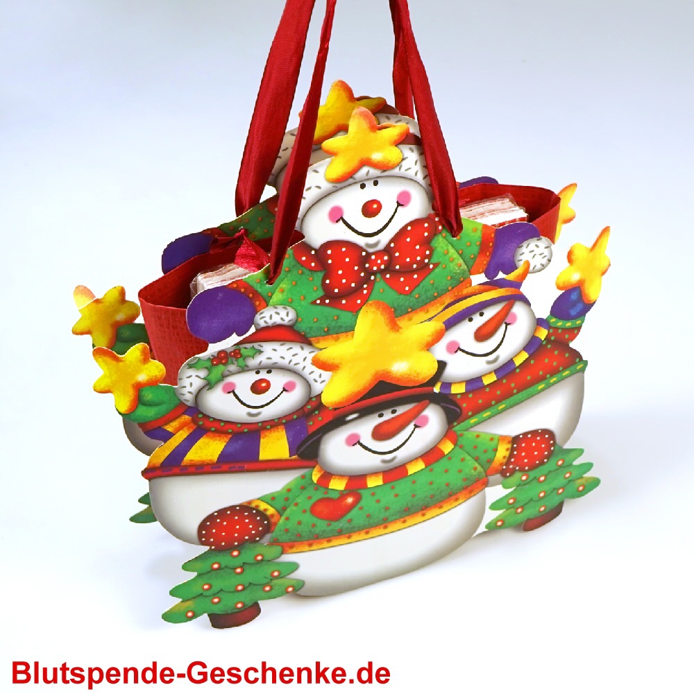 Blutspendegeschenk Geschenkset Weihnachten