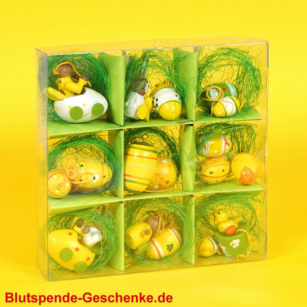 Blutspendegeschenk Osteranhängerset