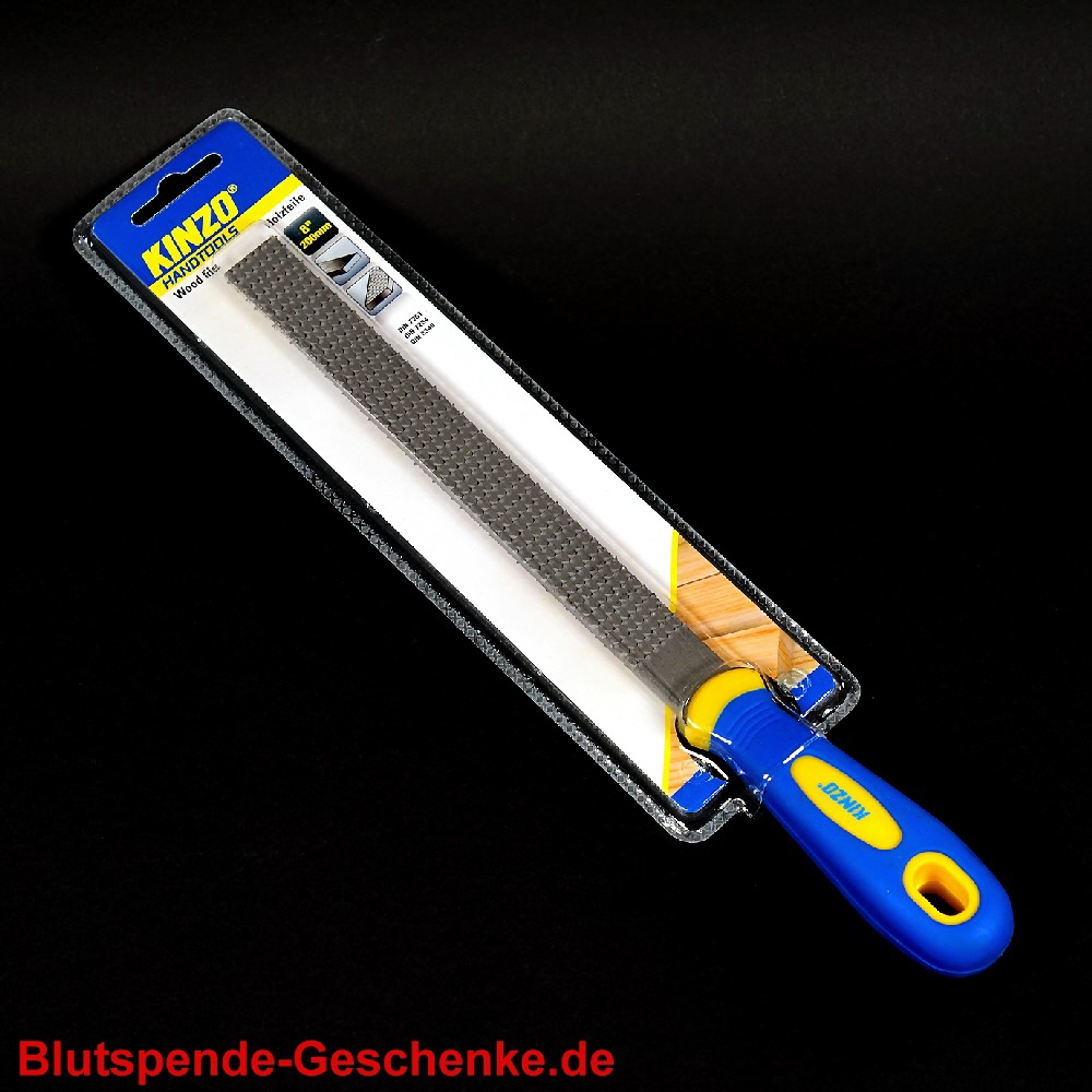 Blutspendegeschenk Holzraspel