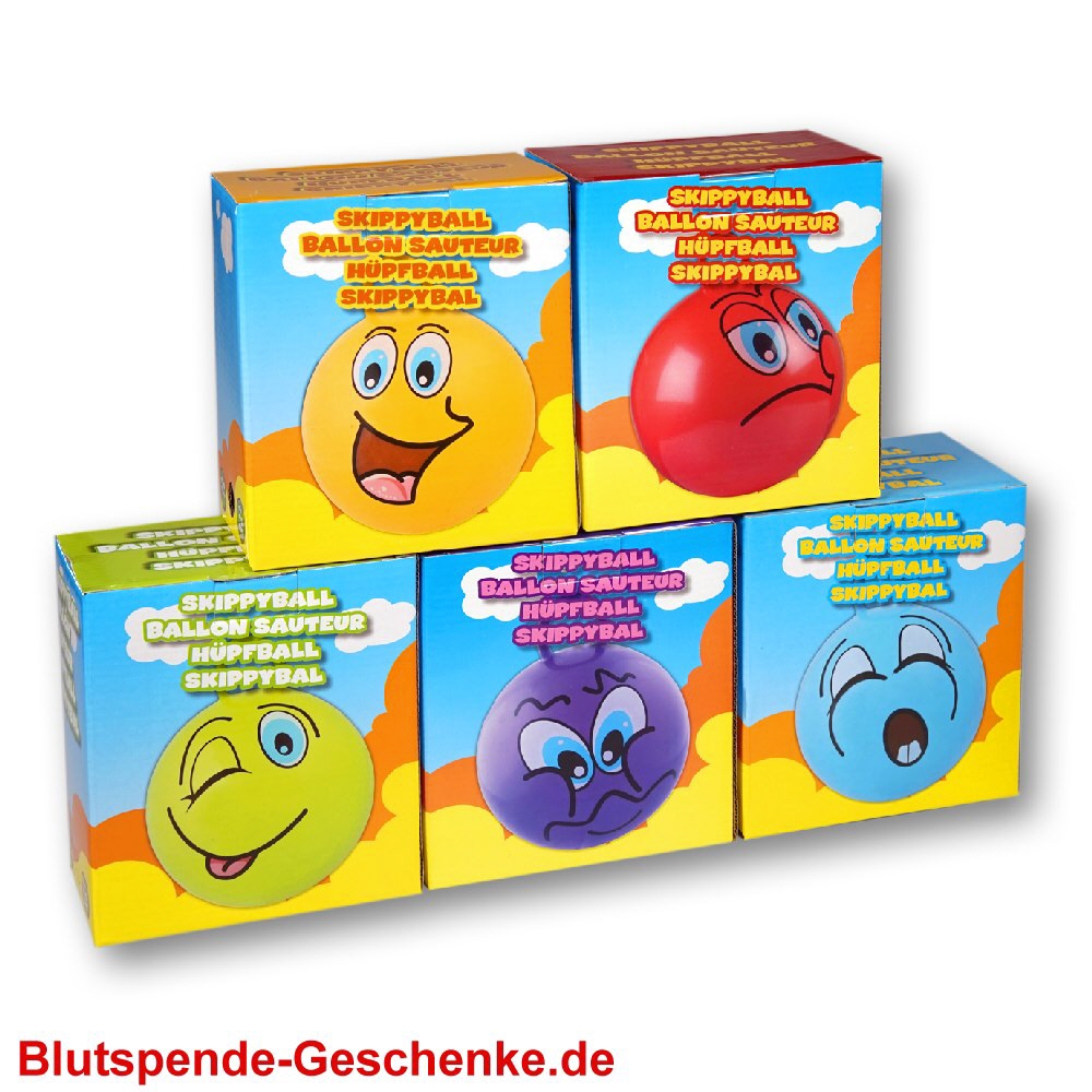 Blutspendegeschenk Hüpfbälle