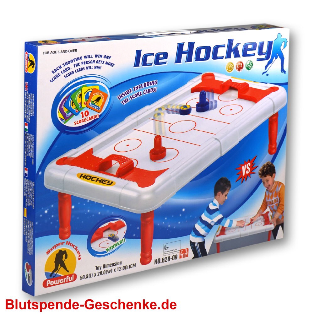Blutspendegeschenk Ice-Hockey-Spiel