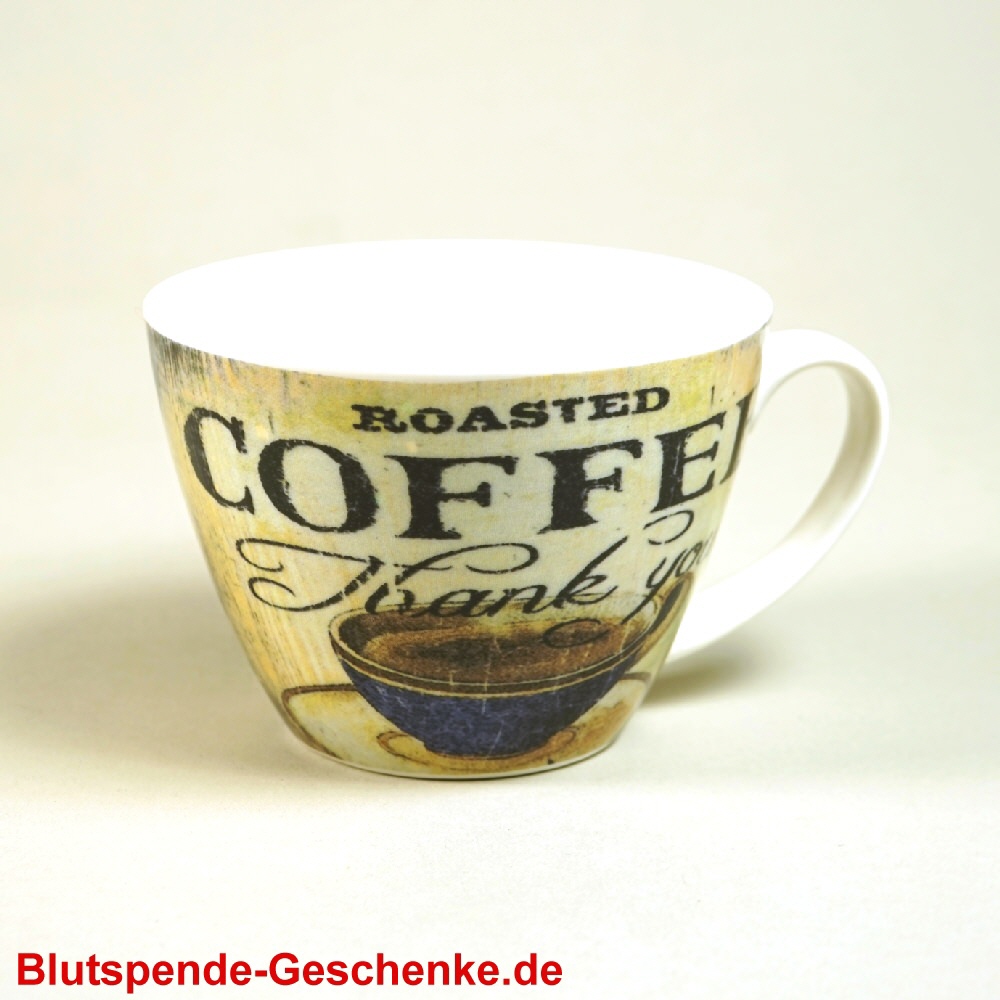 Blutspendegeschenk Kaffeetasse