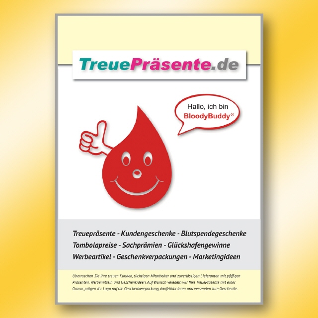 Katalog BloodyBuddy Werbemittel - TreuePräsente