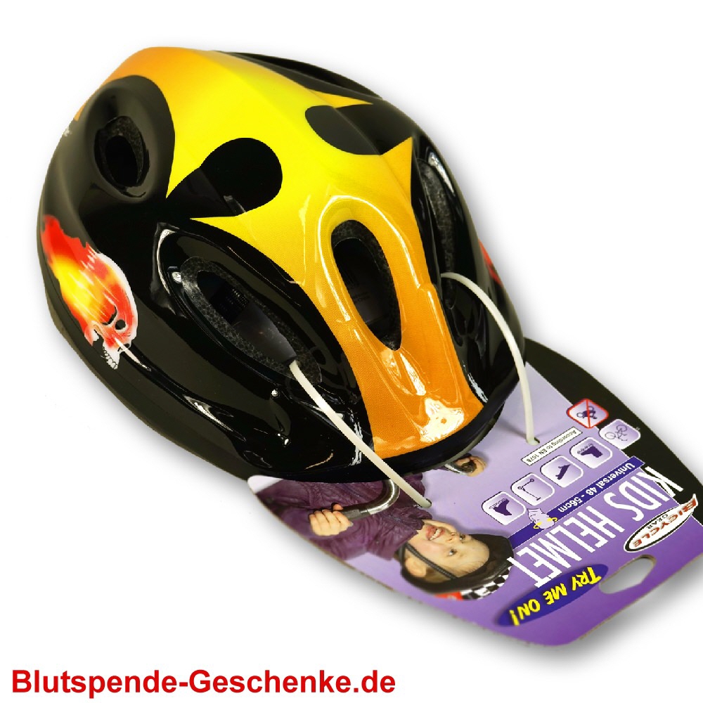 Blutspendegeschenk Kinder-Fahrradhelm