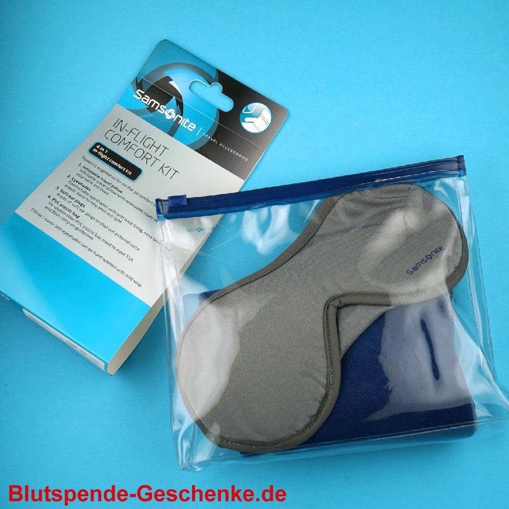 Blutspendegeschenk Reise-Set Komfort