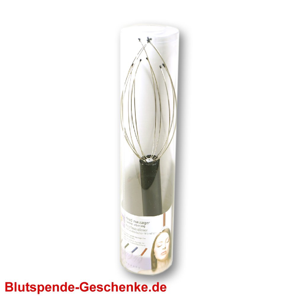 Blutspendegeschenk Kopfmassage-Tool