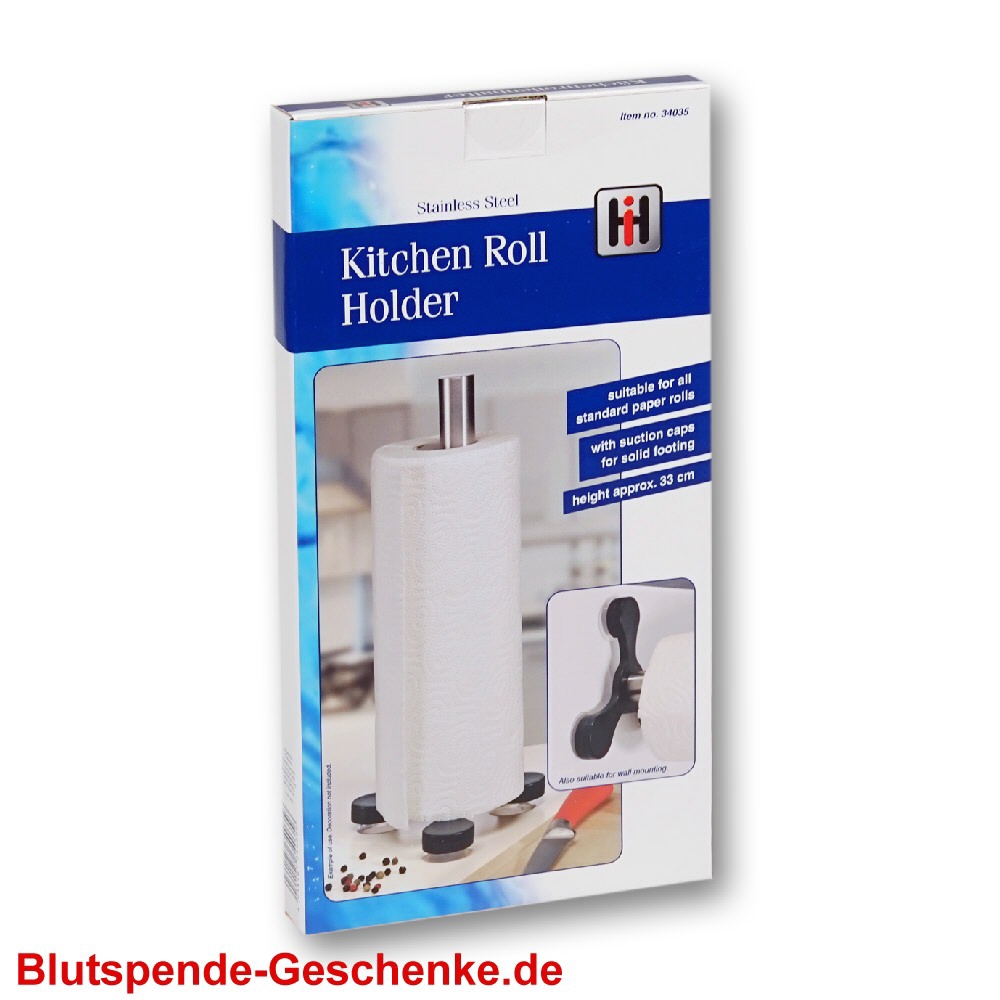 Blutspendegeschenk Küchenrollenhalter