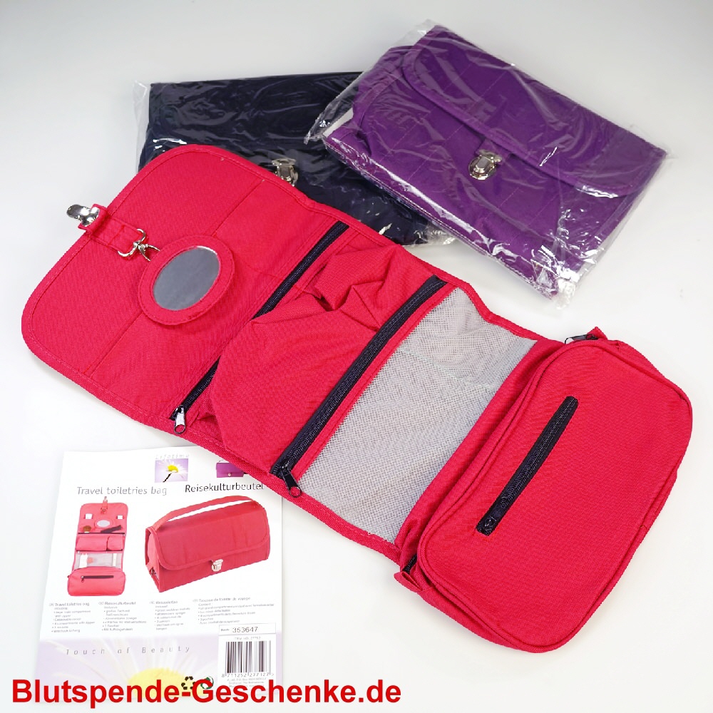 Blutspendegeschenk Kulturbeutel