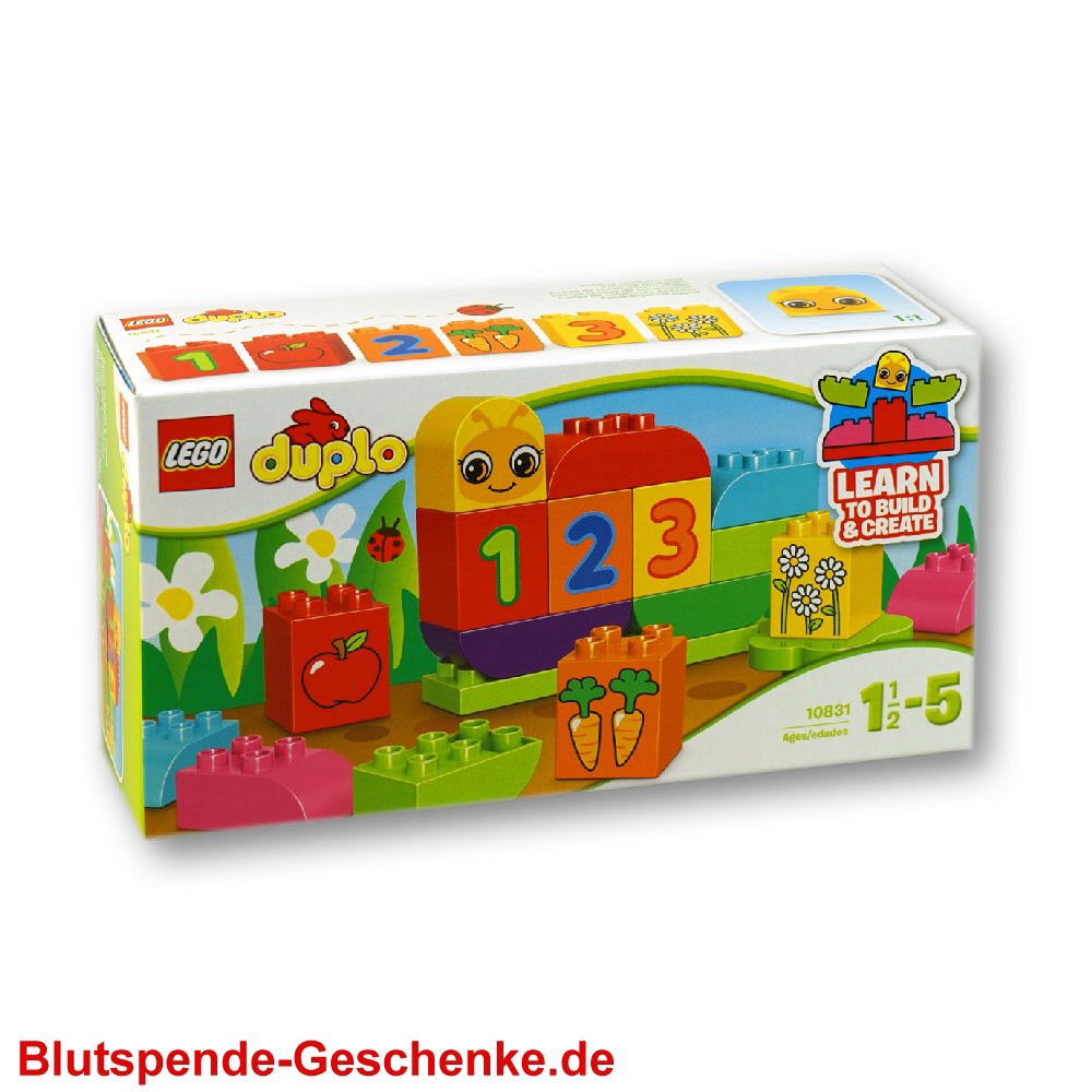 Blutspendegeschenk Lego Duplo Lernbausteine