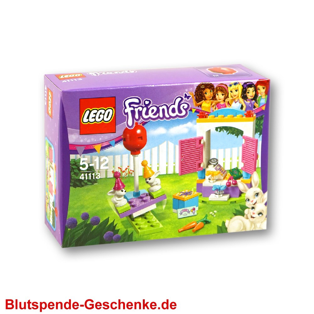 Blutspendegeschenk Lego Friends Garten