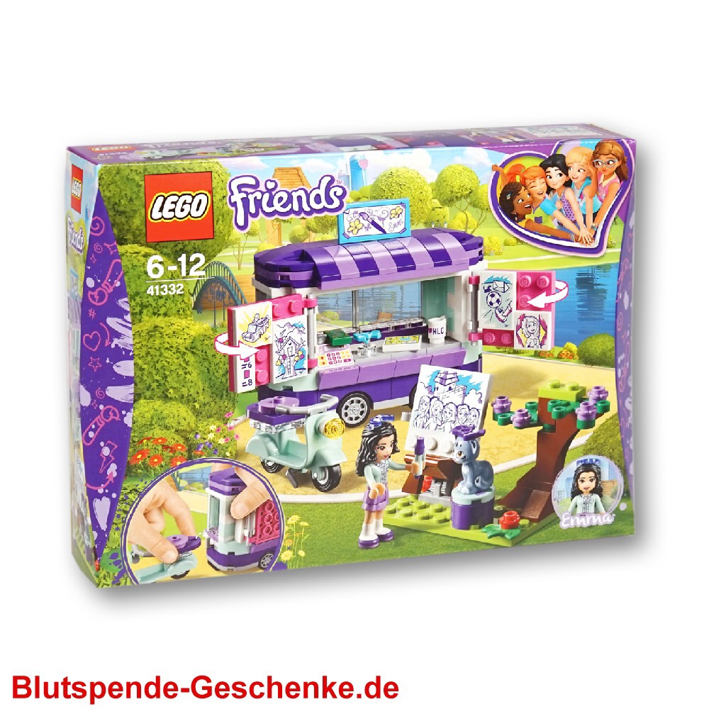 Blutspendegeschenk LEGO Wohnwagen