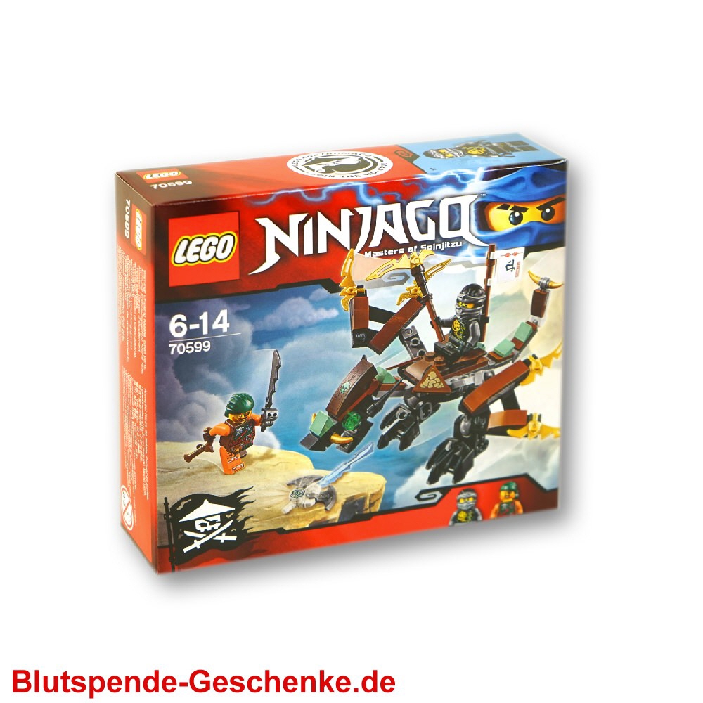 Blutspendegeschenk Lego Ninjago