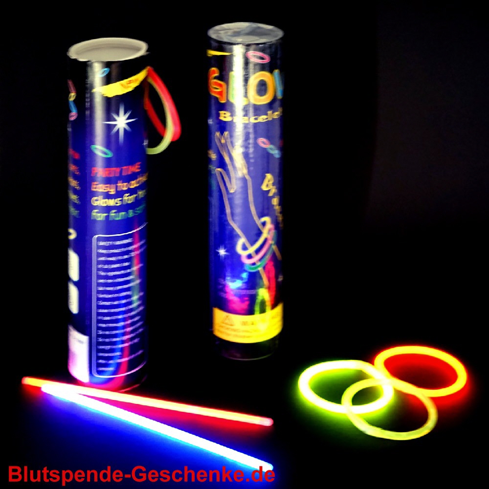 Blutspendegeschenk Leucht-Lichtstäbe