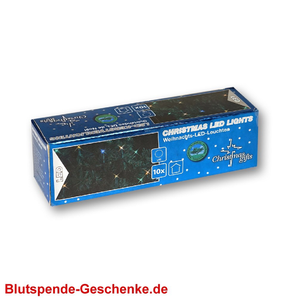 Blutspendegeschenk LED-Lichterkette