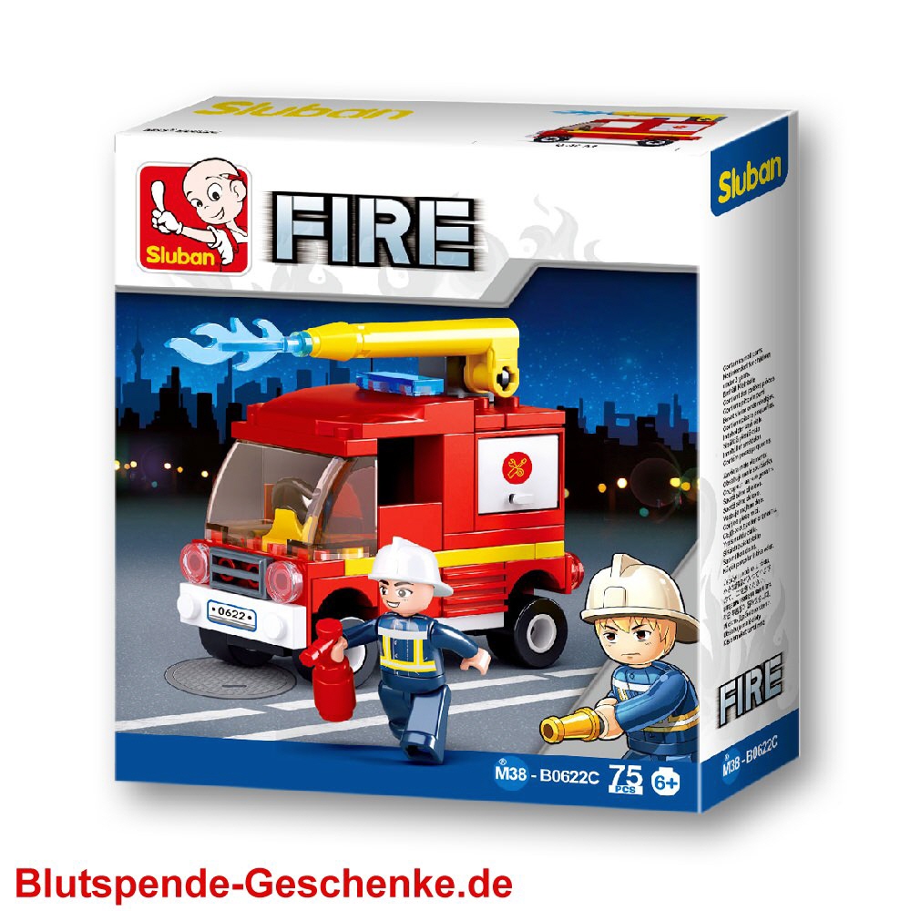 Blutspendegeschenk Mini-Löschfahrzeug
