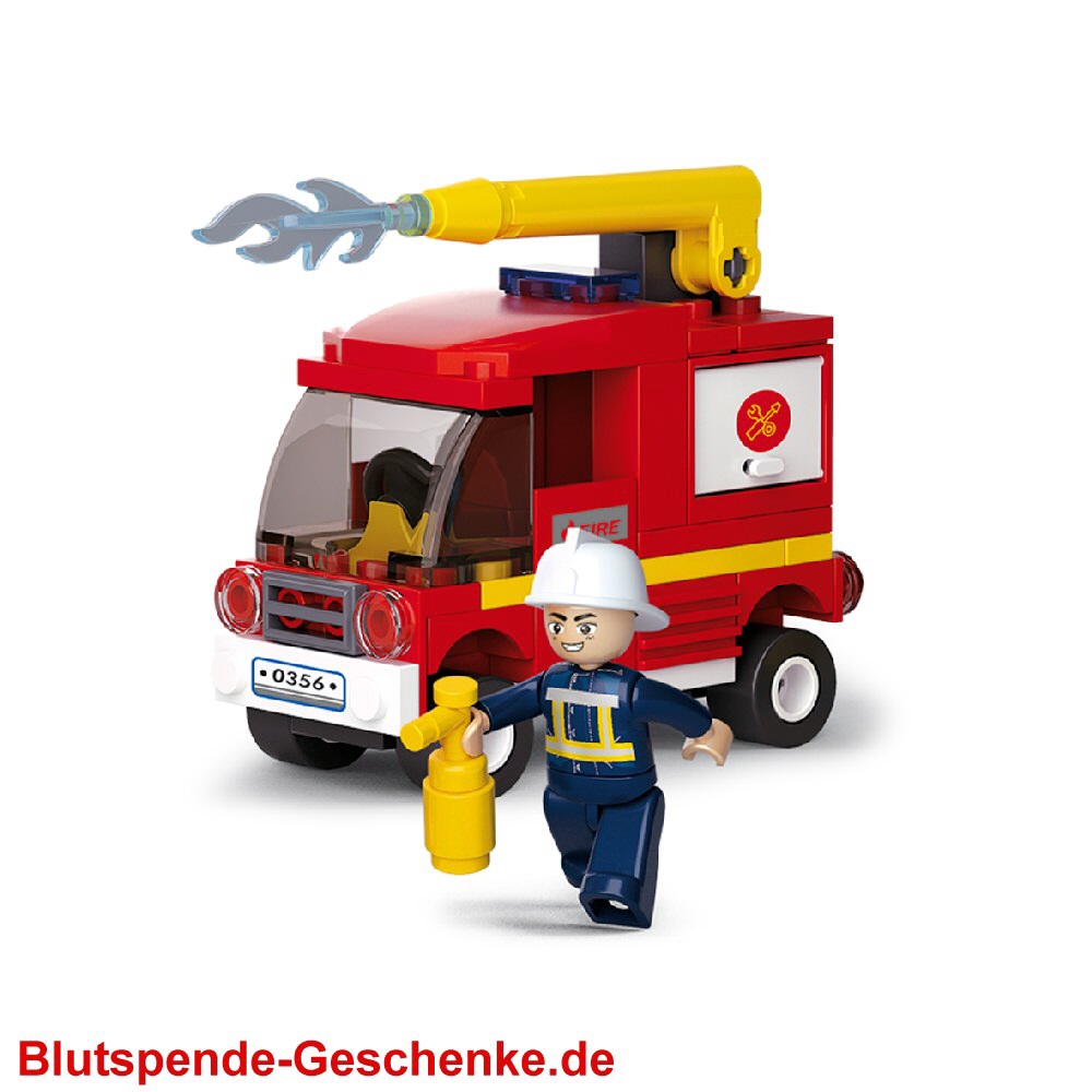 Blutspendegeschenk Löschfahrzeug Feuerwehr