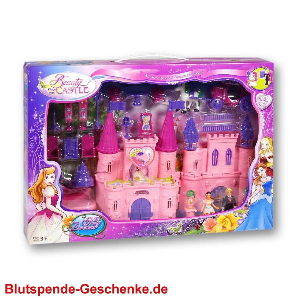Blutspendegeschenk Märchenschloss Licht und Sound
