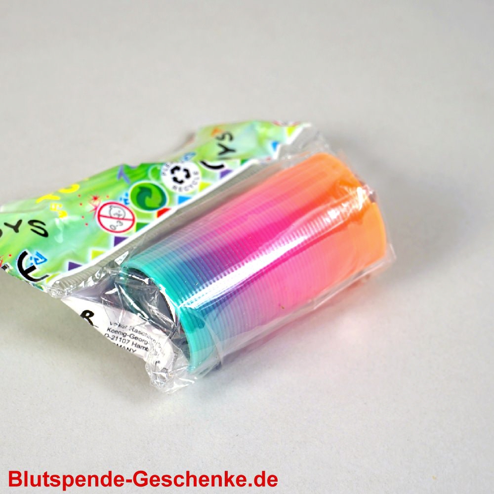 Blutspendegeschenk Spring-Spirale