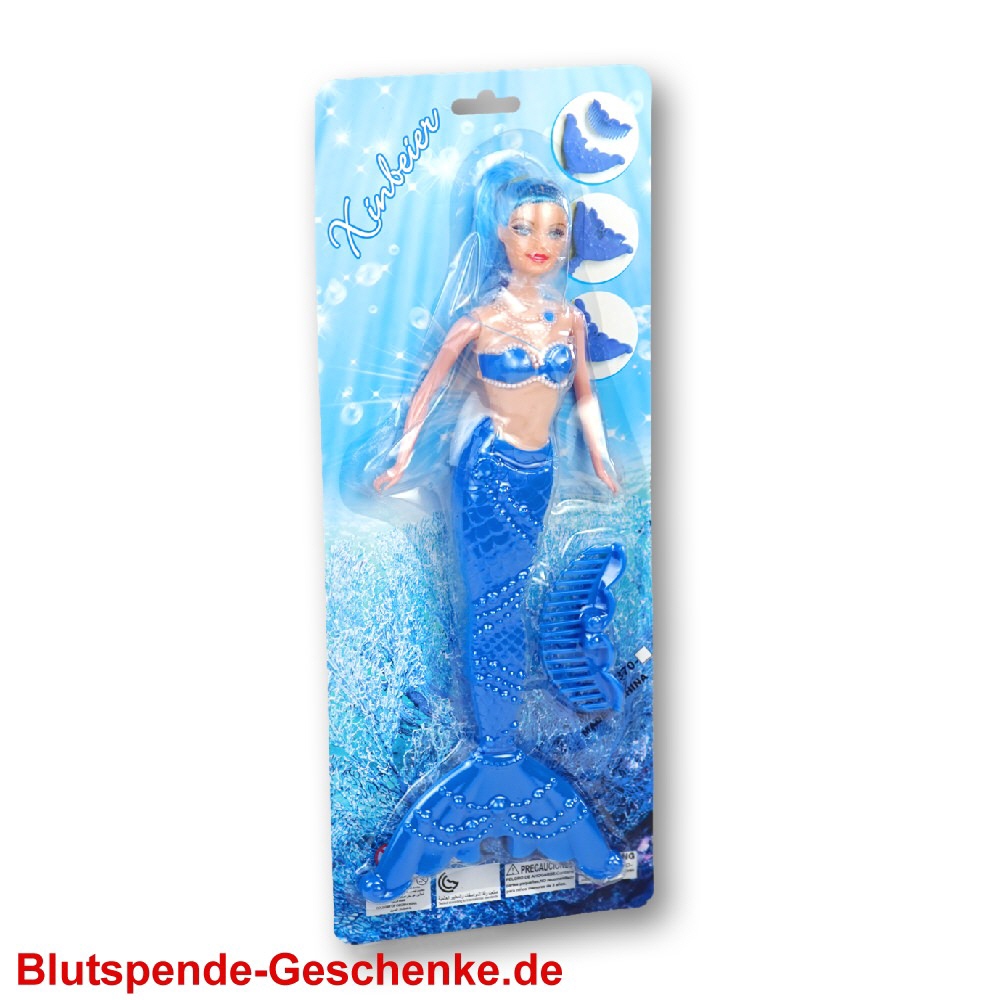 Blutspendegeschenk Puppe Meerjungfrau