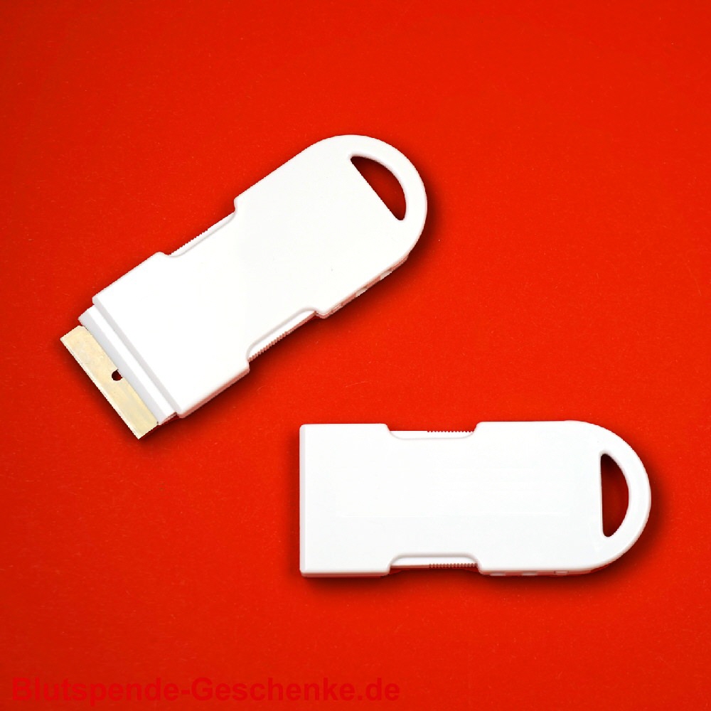 Werbemittel bedruckte Messer-Schaber