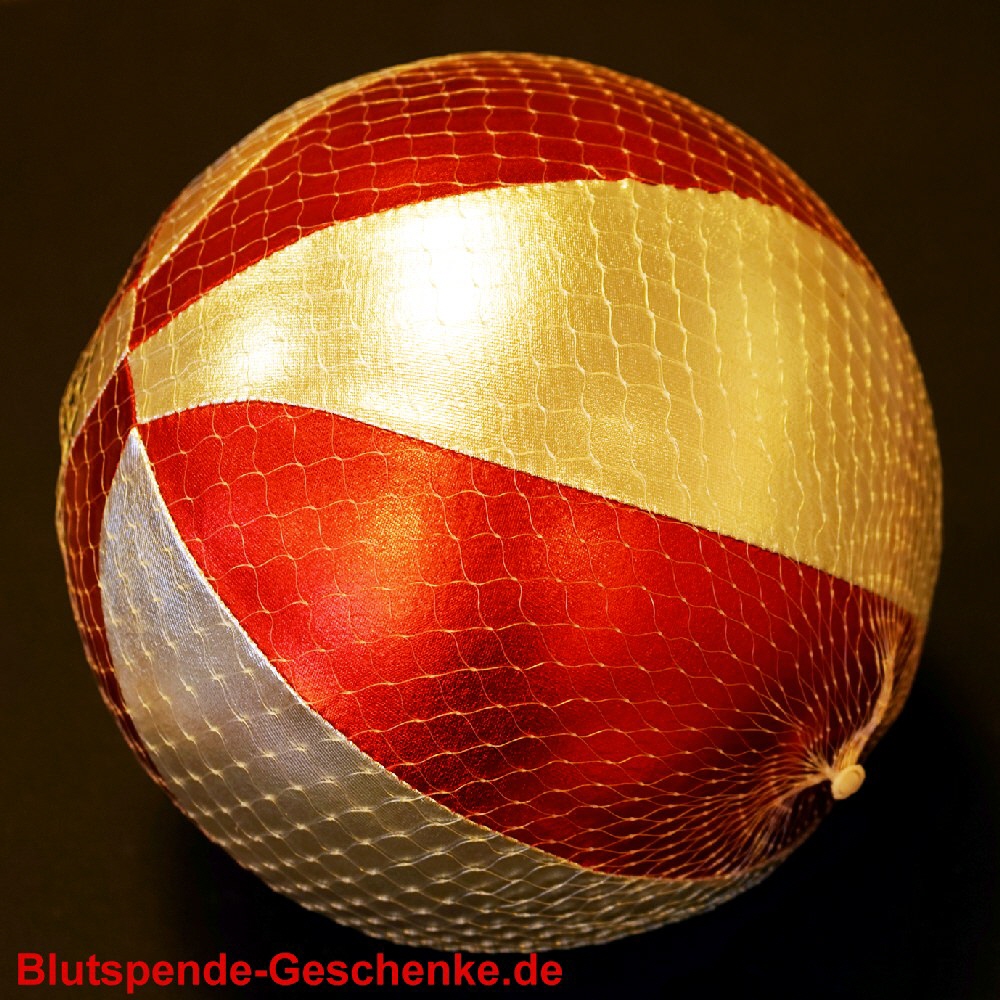 Blutspendegeschenk Metallic-Basketball